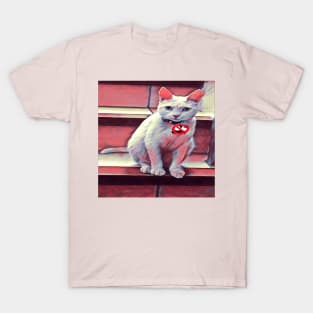 WHITE CAT PROTECTOR T-Shirt